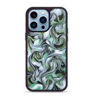 iPhone 14 Pro Max ResinArt Phone Case - Justine (Green, 815528)