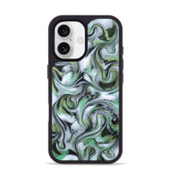 iPhone 17 ResinArt Phone Case - Justine (Green, 815528)