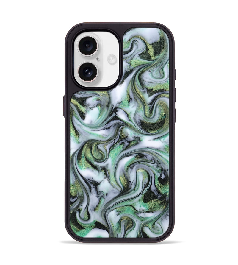 iPhone 17 ResinArt Phone Case - Justine (Green, 815528)