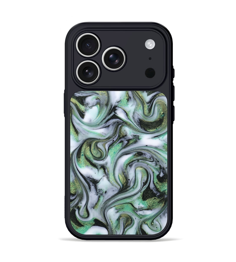 iPhone 17 Pro ResinArt Phone Case - Justine (Green, 815528)