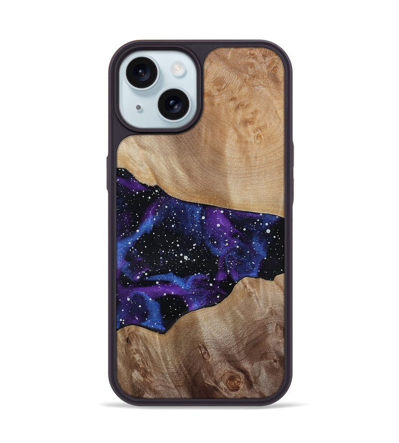 iPhone 15 Wood Phone Case - Areli (Cosmos, 815559)