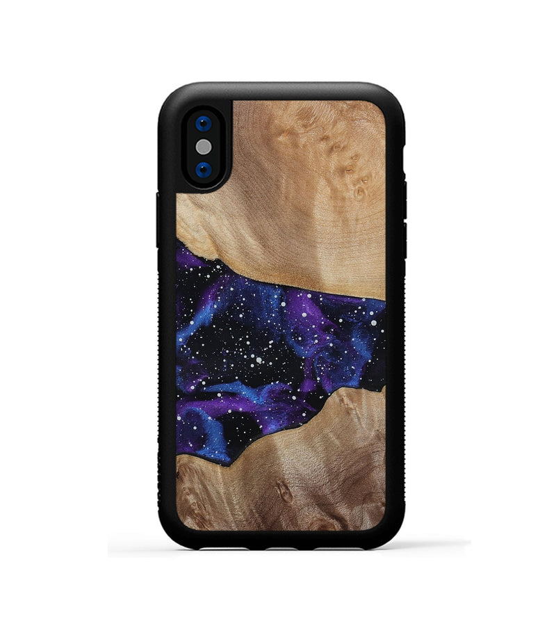 iPhone Xs Wood Phone Case - Areli (Cosmos, 815559)