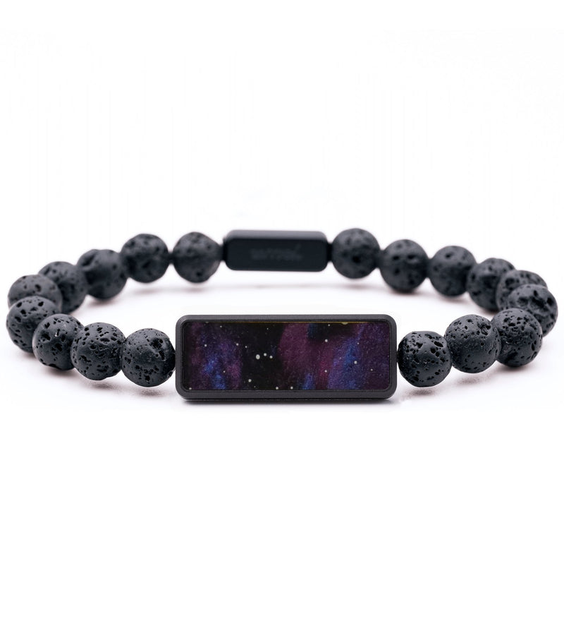 Lava Bead ResinArt Bracelet - Marley (Cosmos, 815582)