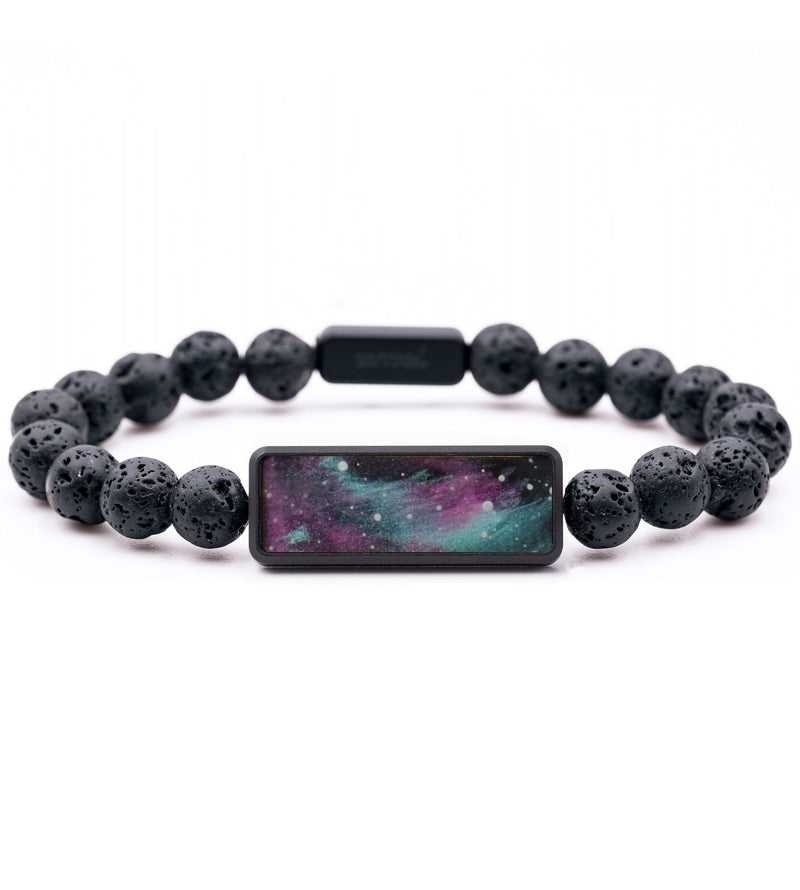 Lava Bead ResinArt Bracelet - Jayleen (Cosmos, 815594)