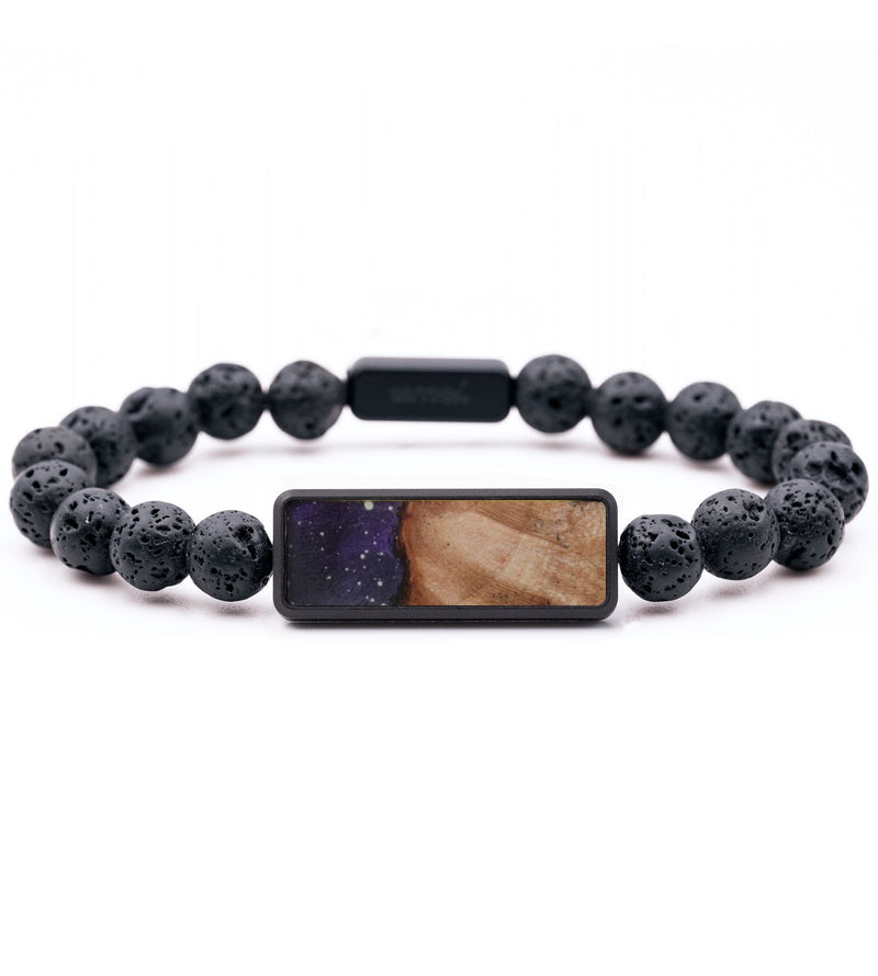 Lava Bead Wood Bracelet - Atlas (Cosmos, 815598)