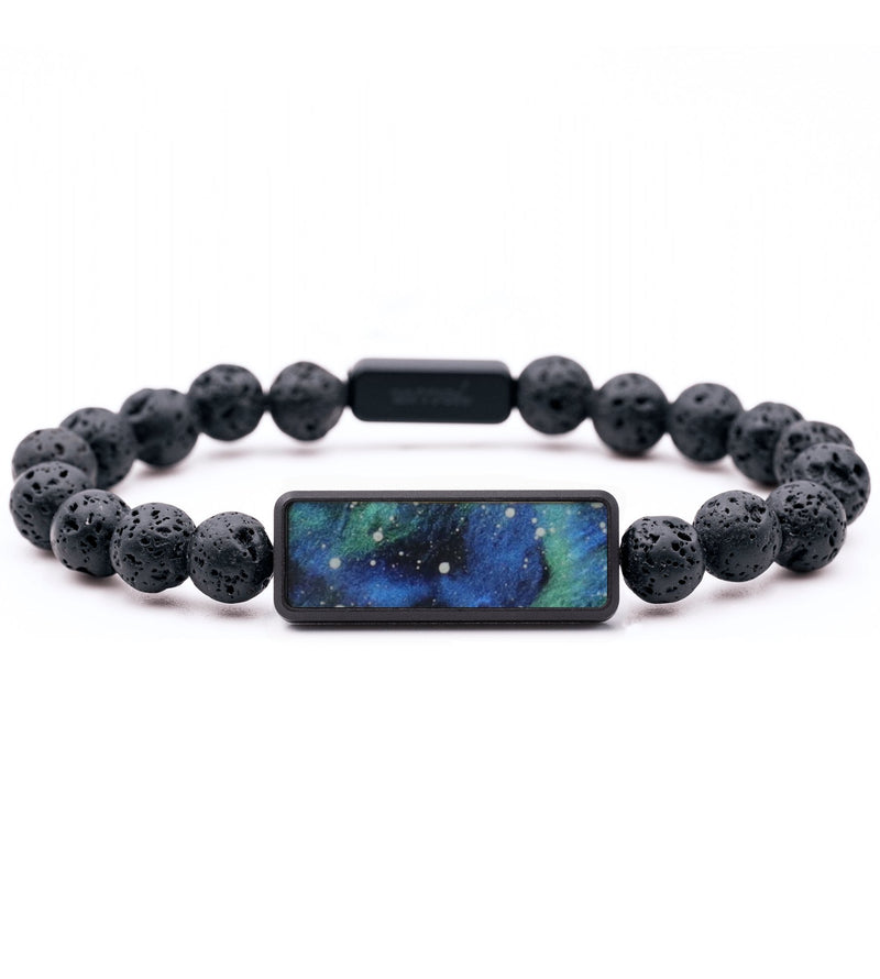 Lava Bead ResinArt Bracelet - Elena (Cosmos, 815600)