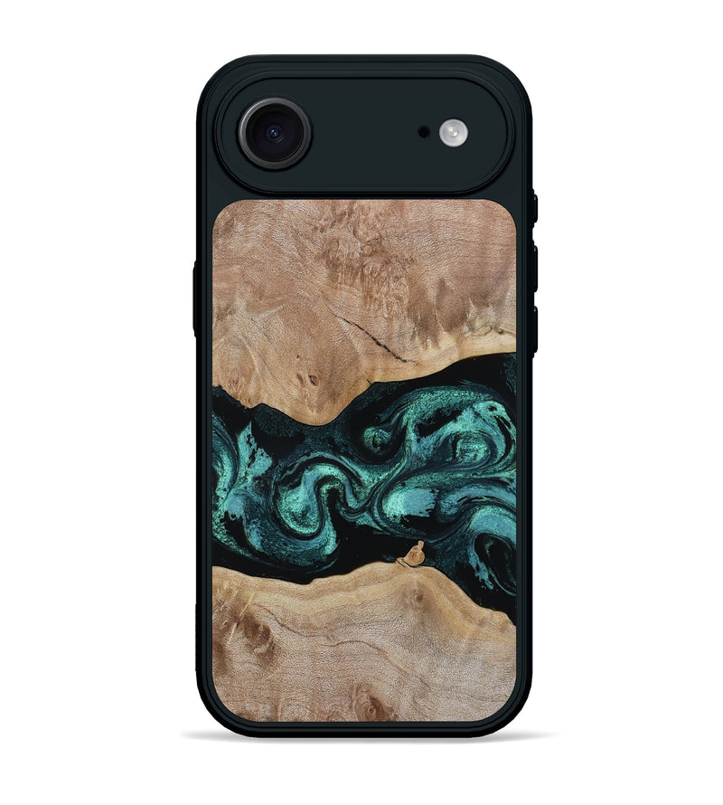 iPhone 17 Air Wood Phone Case - Saige (Green, 815653)