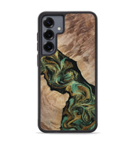 Galaxy S25 Plus Wood Phone Case - Deron (Green, 815658)