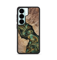 Galaxy S26 Wood Phone Case - Deron (Green, 815658)