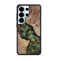 Galaxy S26 Ultra Wood Phone Case - Deron (Green, 815658)