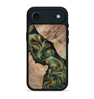 iPhone 17 Air Wood Phone Case - Deron (Green, 815658)