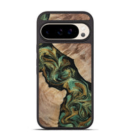 Pixel 10 Pro Wood Phone Case - Deron (Green, 815658)