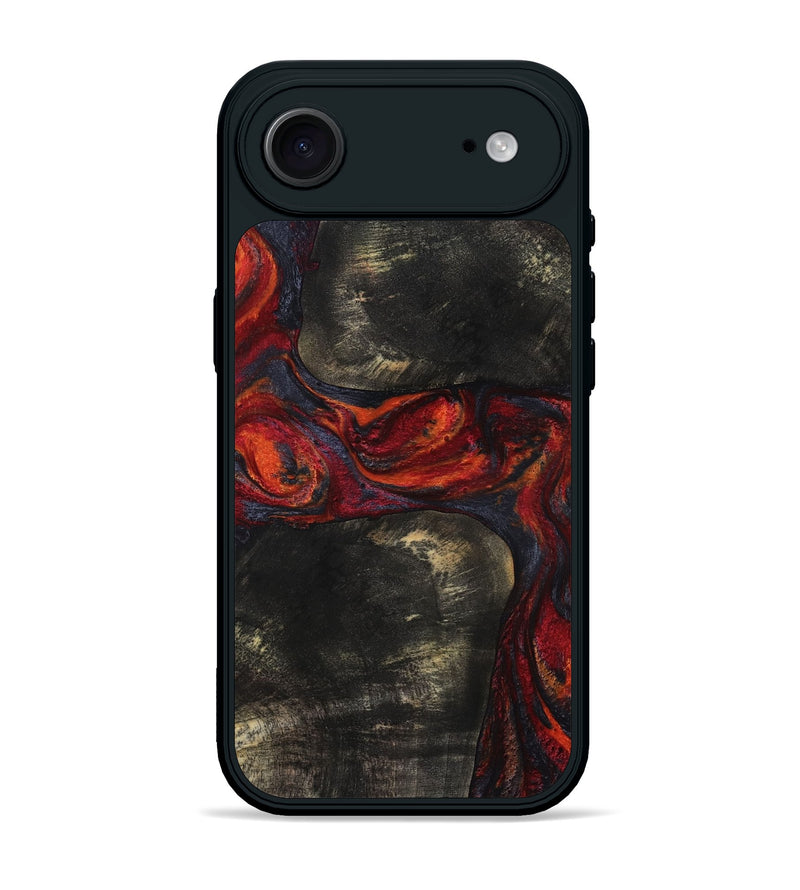 iPhone 17 Air Wood Phone Case - Bryson (Red, 815669)
