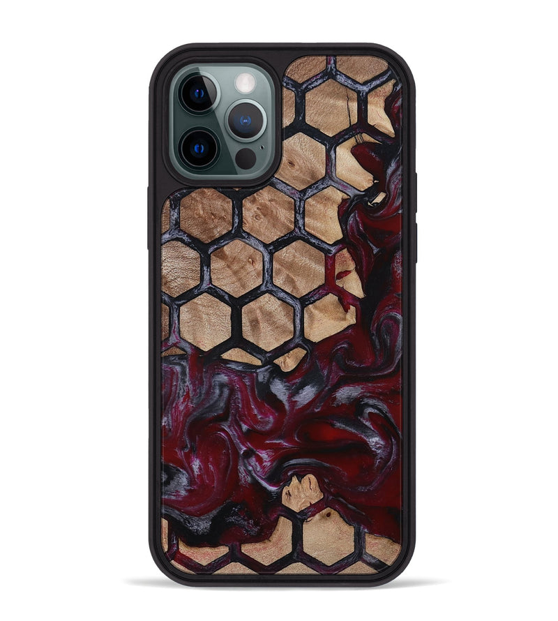 iPhone 12 Pro Max Wood Phone Case - Darin (Pattern, 815687)
