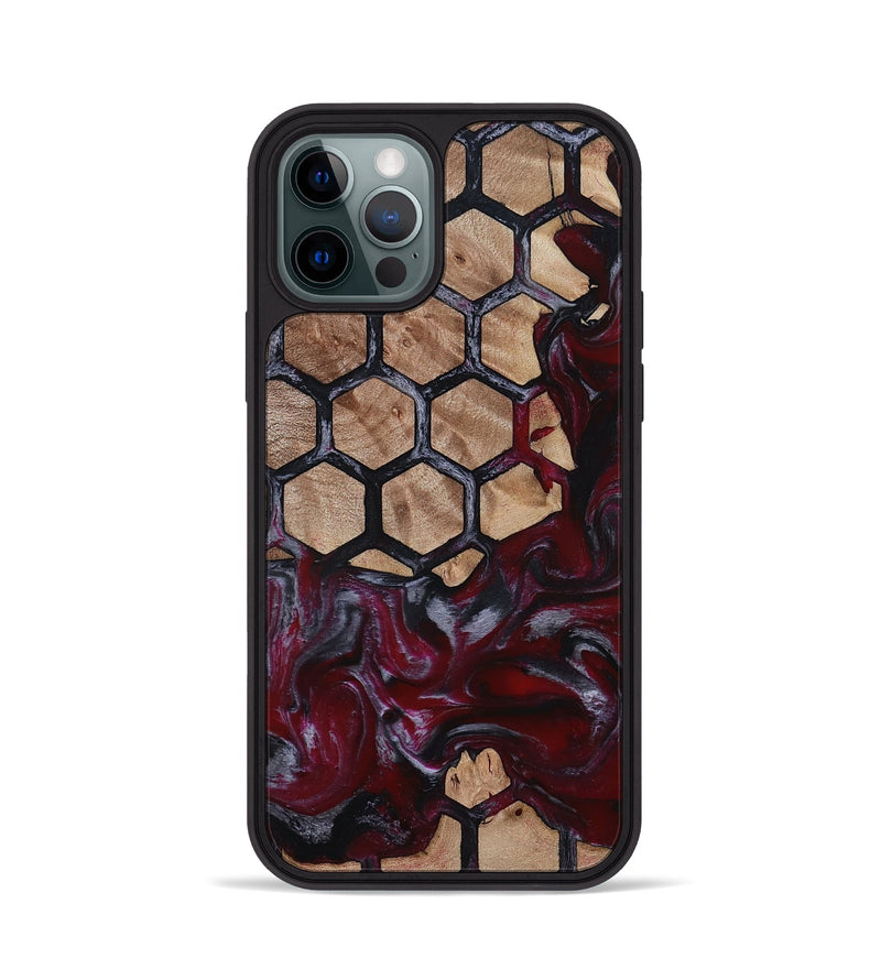 iPhone 12 Pro Wood Phone Case - Darin (Pattern, 815687)