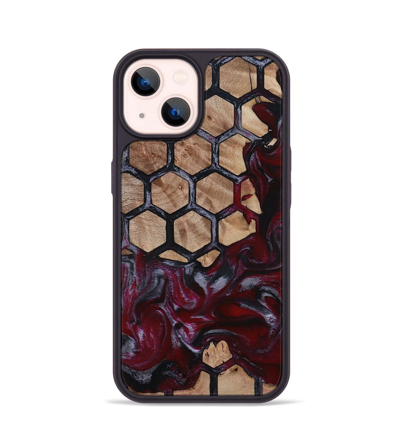 iPhone 14 Wood Phone Case - Darin (Pattern, 815687)