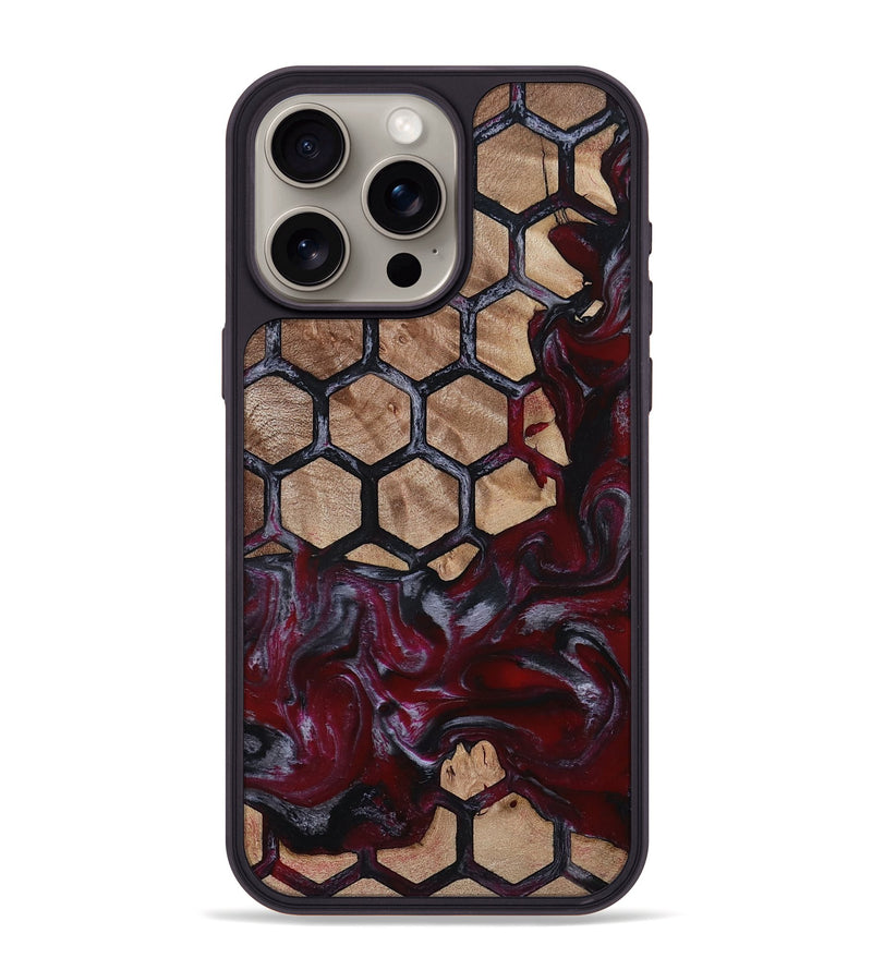 iPhone 15 Pro Max Wood Phone Case - Darin (Pattern, 815687)