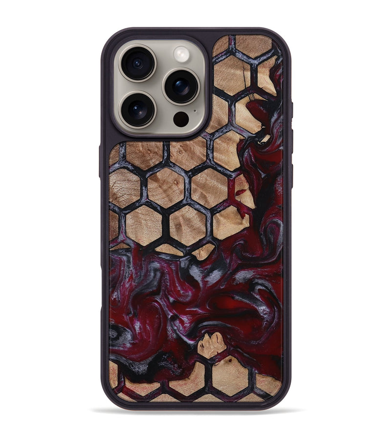 iPhone 16 Pro Max Wood Phone Case - Darin (Pattern, 815687)