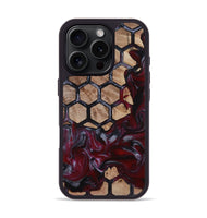 iPhone 16 Pro Wood Phone Case - Darin (Pattern, 815687)