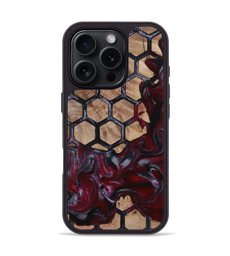 iPhone 16 Pro Wood Phone Case - Darin (Pattern, 815687)