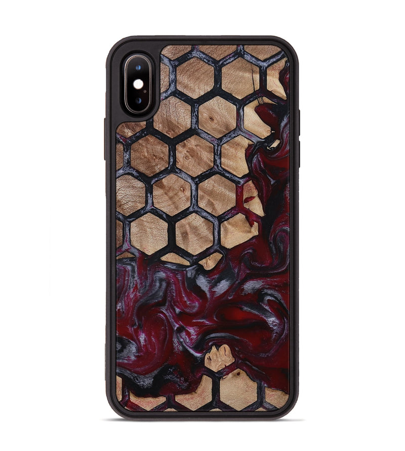 iPhone Xs Max Wood Phone Case - Darin (Pattern, 815687)
