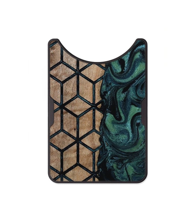 Alloy Wood Wallet - Harry (Pattern, 815688)
