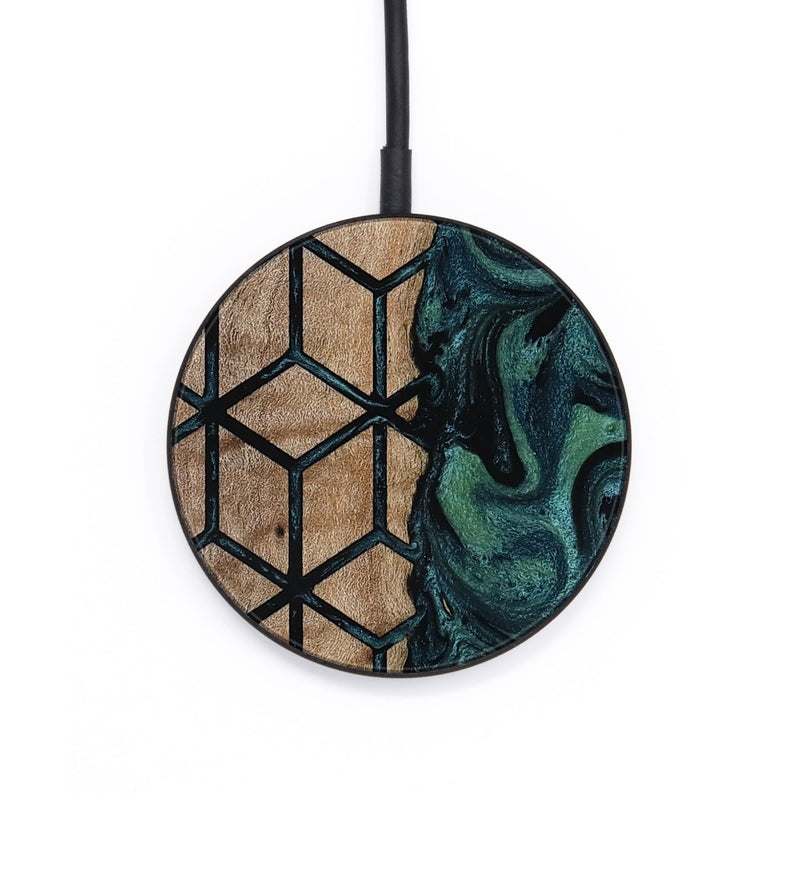 Circle Wood Wireless Charger - Harry (Pattern, 815688)