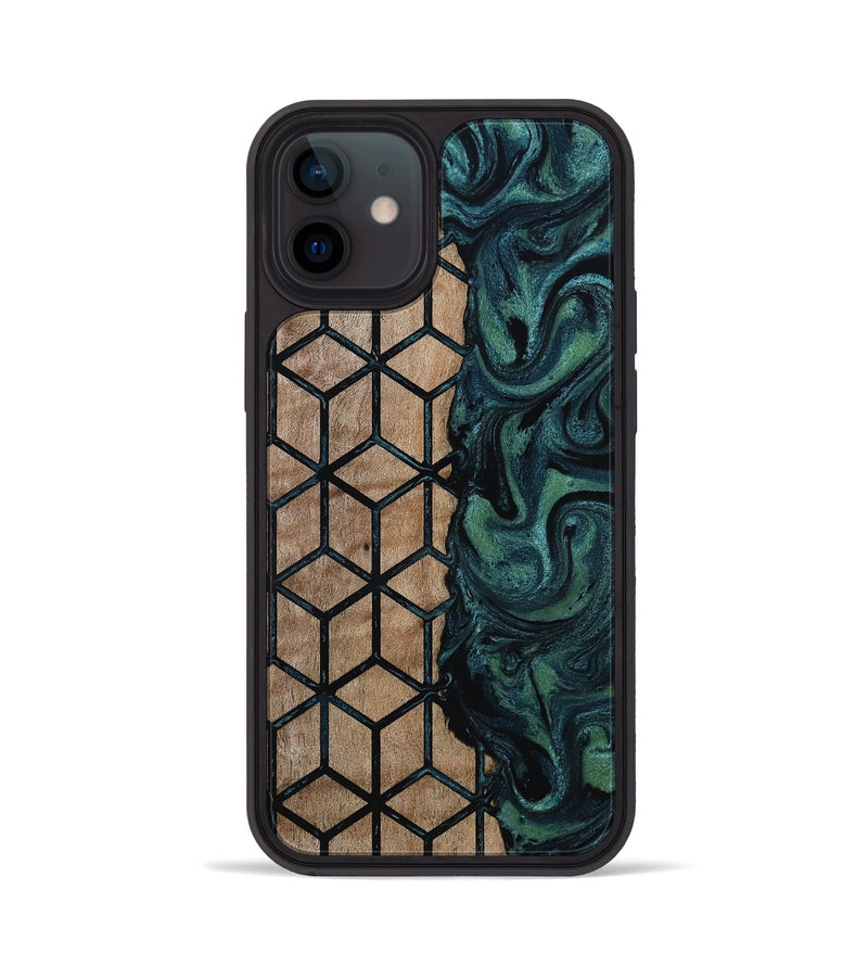 iPhone 12 Wood Phone Case - Harry (Pattern, 815688)