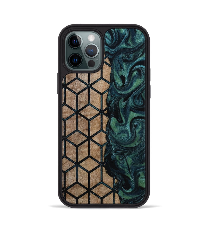 iPhone 12 Pro Wood Phone Case - Harry (Pattern, 815688)