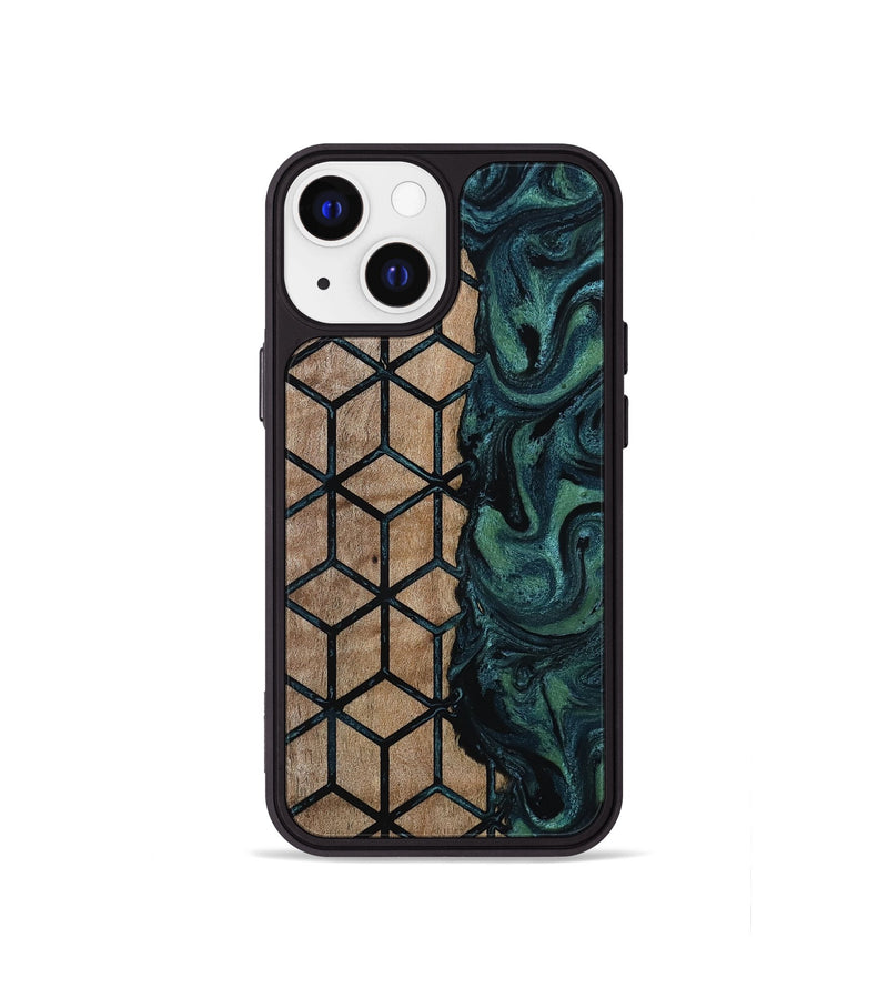 iPhone 13 mini Wood Phone Case - Harry (Pattern, 815688)