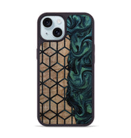 iPhone 15 Wood Phone Case - Harry (Pattern, 815688)