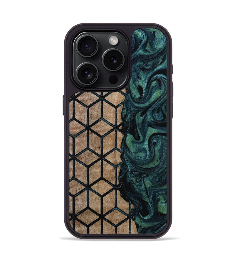 iPhone 15 Pro Wood Phone Case - Harry (Pattern, 815688)