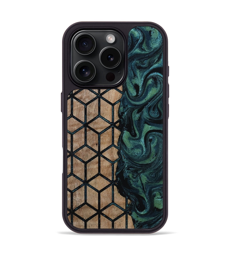 iPhone 16 Pro Wood Phone Case - Harry (Pattern, 815688)