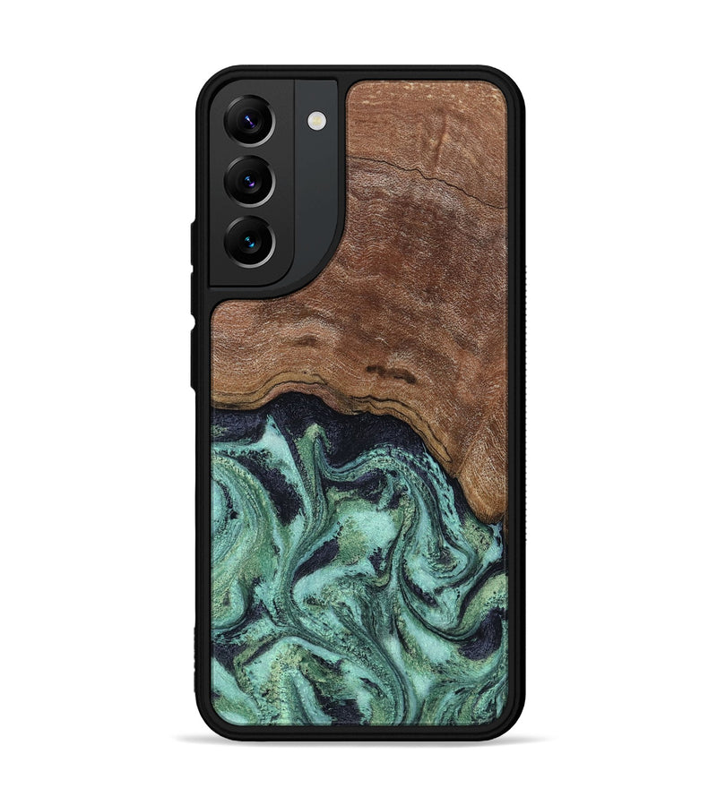 Galaxy S22 Plus Wood Phone Case - Donovan (Green, 815690)