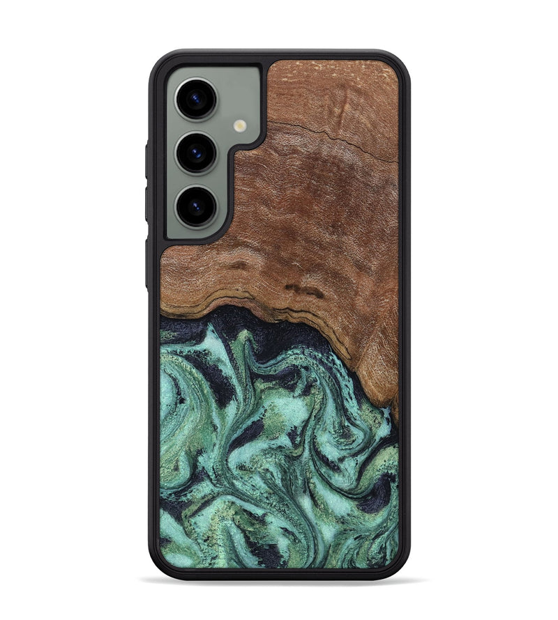 Galaxy S24 Plus Wood Phone Case - Donovan (Green, 815690)