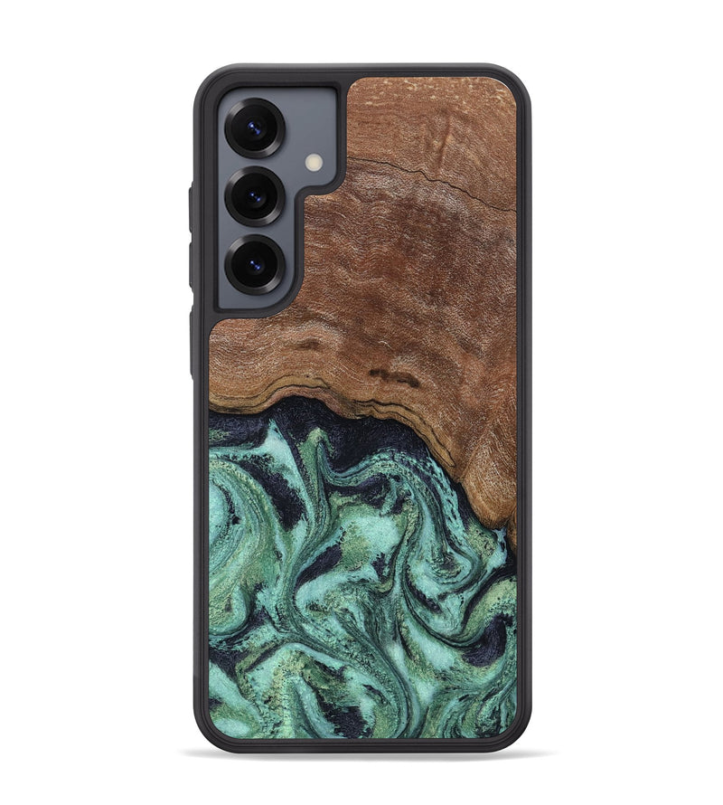Galaxy S25 Plus Wood Phone Case - Donovan (Green, 815690)