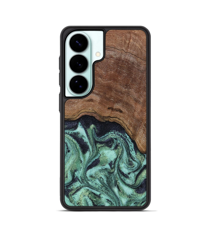 Galaxy S26 Wood Phone Case - Donovan (Green, 815690)