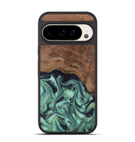 Pixel 10 Pro Wood Phone Case - Donovan (Green, 815690)