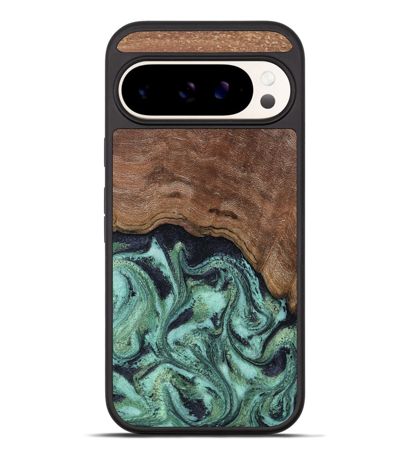 Pixel 10 Pro XL Wood Phone Case - Donovan (Green, 815690)