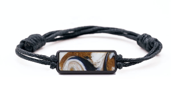 Classic ResinArt Bracelet - Khloe (Black & White, 815733)