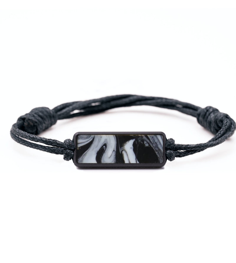 Classic ResinArt Bracelet - Juanita (Black & White, 815739)