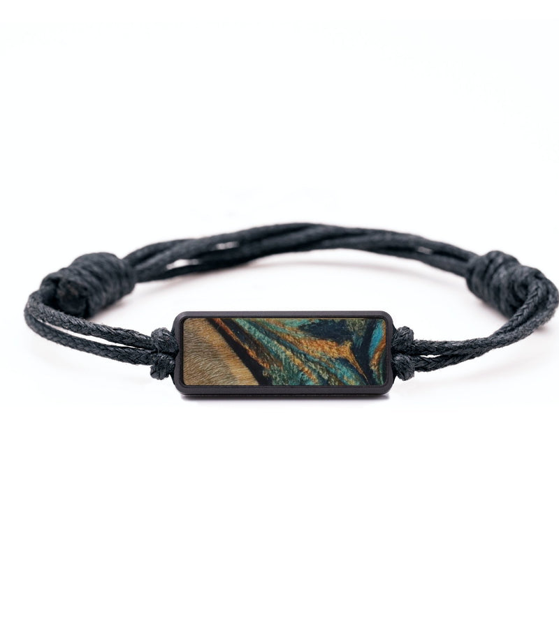 Classic Wood Bracelet - Ezekiel (Teal & Gold, 815747)
