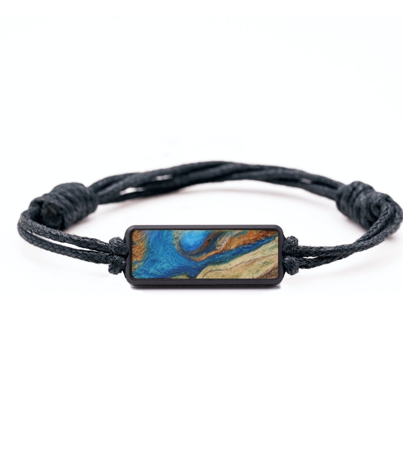 Classic Wood Bracelet - Cory (Teal & Gold, 815765)