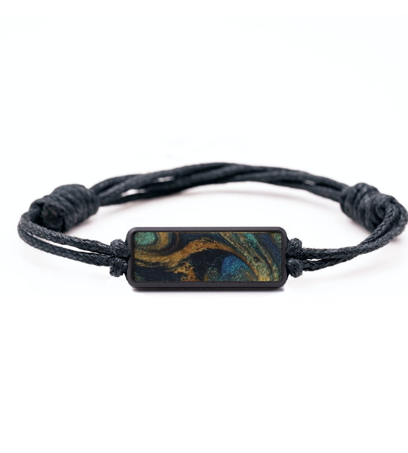 Classic ResinArt Bracelet - Juan (Teal & Gold, 815774)