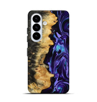 Galaxy S26 Wood Live Edge Phone Case - Tatum (Purple, 815788)