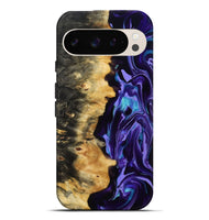 Pixel 9 Pro XL Wood Live Edge Phone Case - Tatum (Purple, 815788)