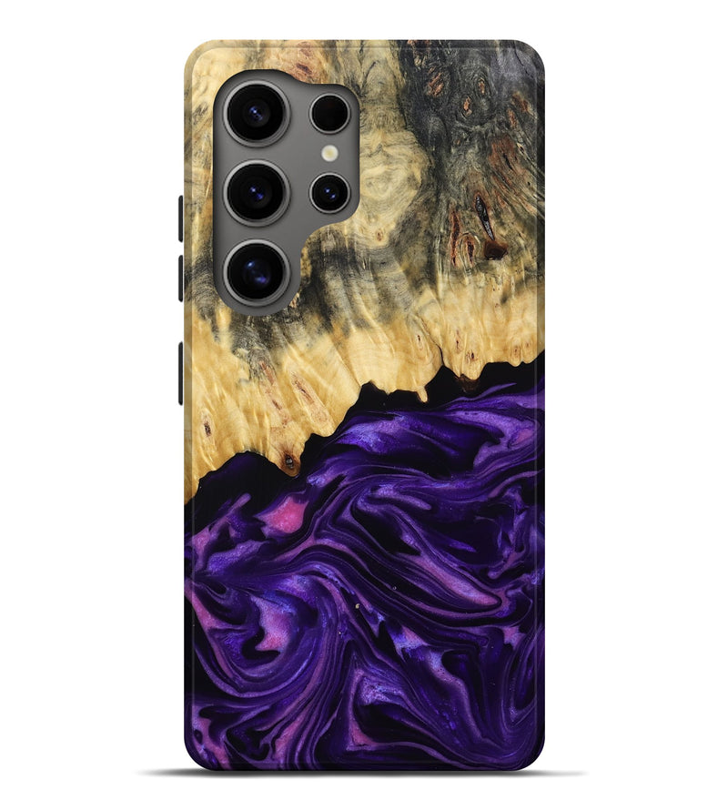 Galaxy S25 Ultra Wood Live Edge Phone Case - Baby (Purple, 815798)