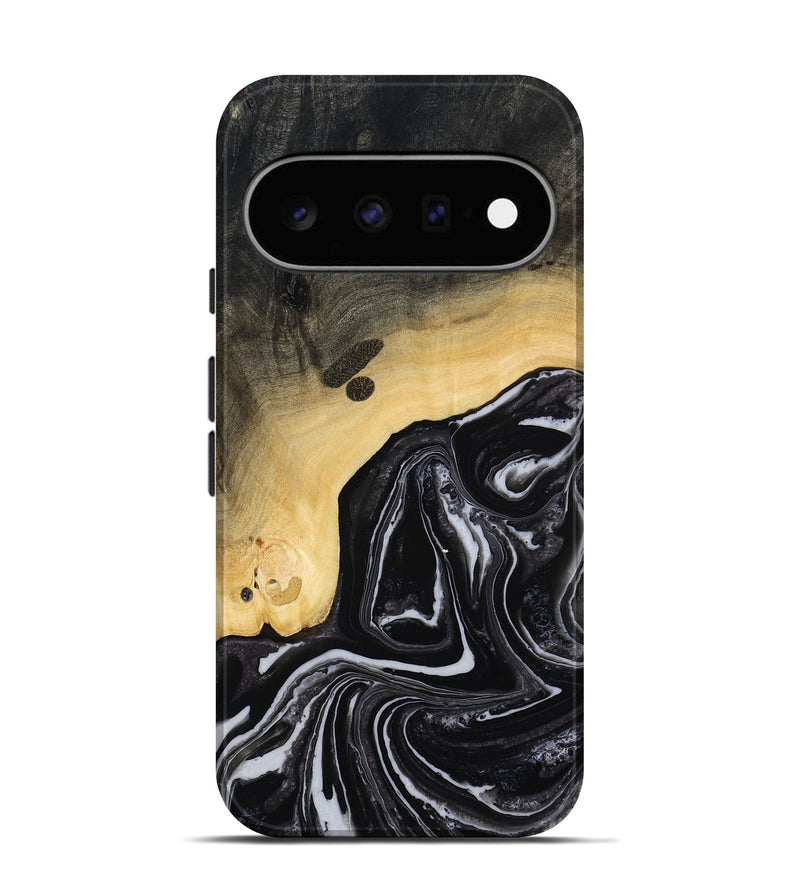 Pixel 11 Wood Live Edge Phone Case - Wylder (Black & White, 815799)