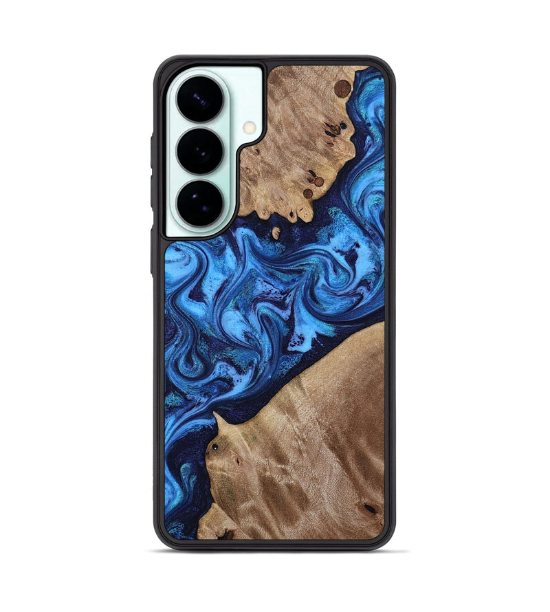 Galaxy S26 Plus Wood Phone Case - Mabel (Blue, 815803)