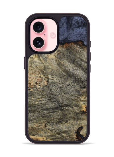 iPhone 16 Wood Phone Case - Tricia (Wood Burl, 815815)